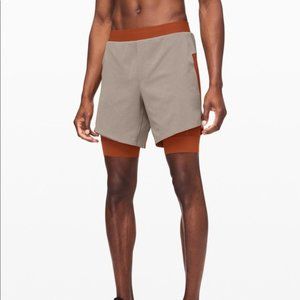 🍋 LULULEMON Steady And Fast Short 7" *lined sz M